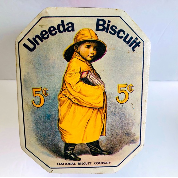 Bristol Ware Kitchen Vintage Uneeda Biscuit Tin Bristol Ware Poshmark